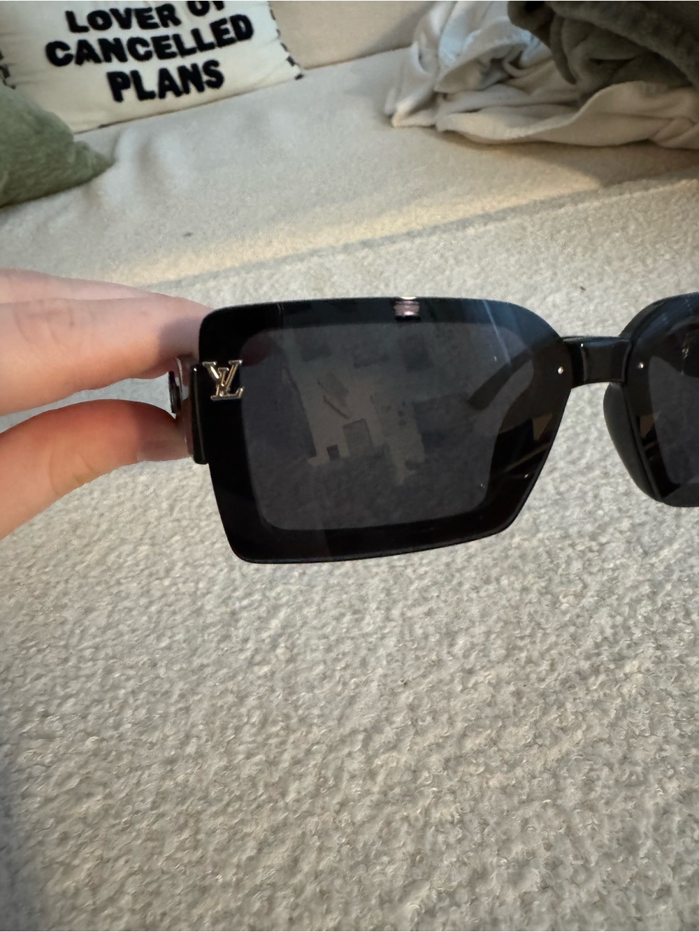 Black Square Sunglasses